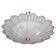 Precious Italian pink Murano glass ceiling fixture, Murano, 1970