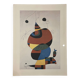 Joan Miró lithograph Woman bird star (Homage to Pablo Picasso 1966) Miro