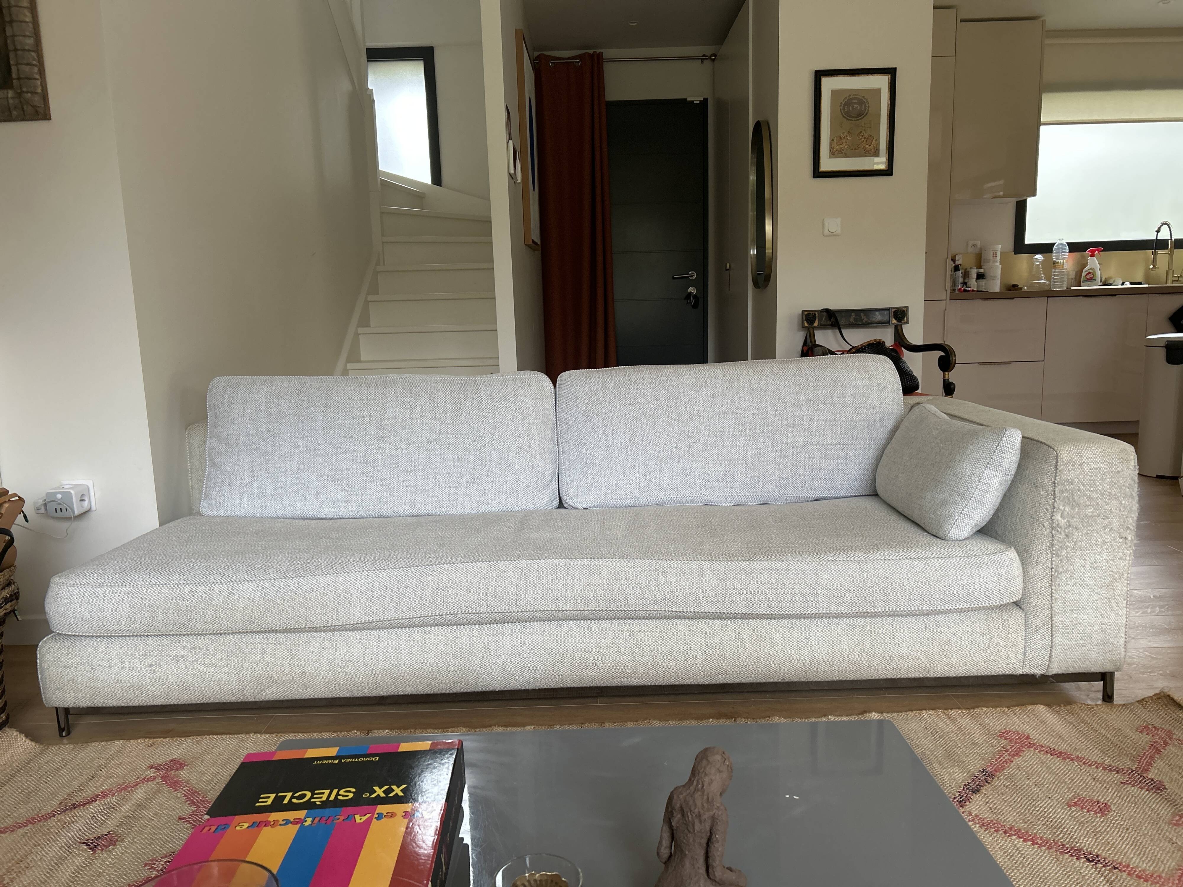 Minotti sofa bench