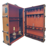 Old trunk converted into a bar