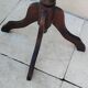 Vintage wooden coat rack parrot antique