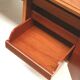 Vintage desk/executive desk with doors and drawers from the 1960s