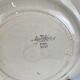Set of 6 flat plates Sarreguemines flower pattern, first half of the 20th century.