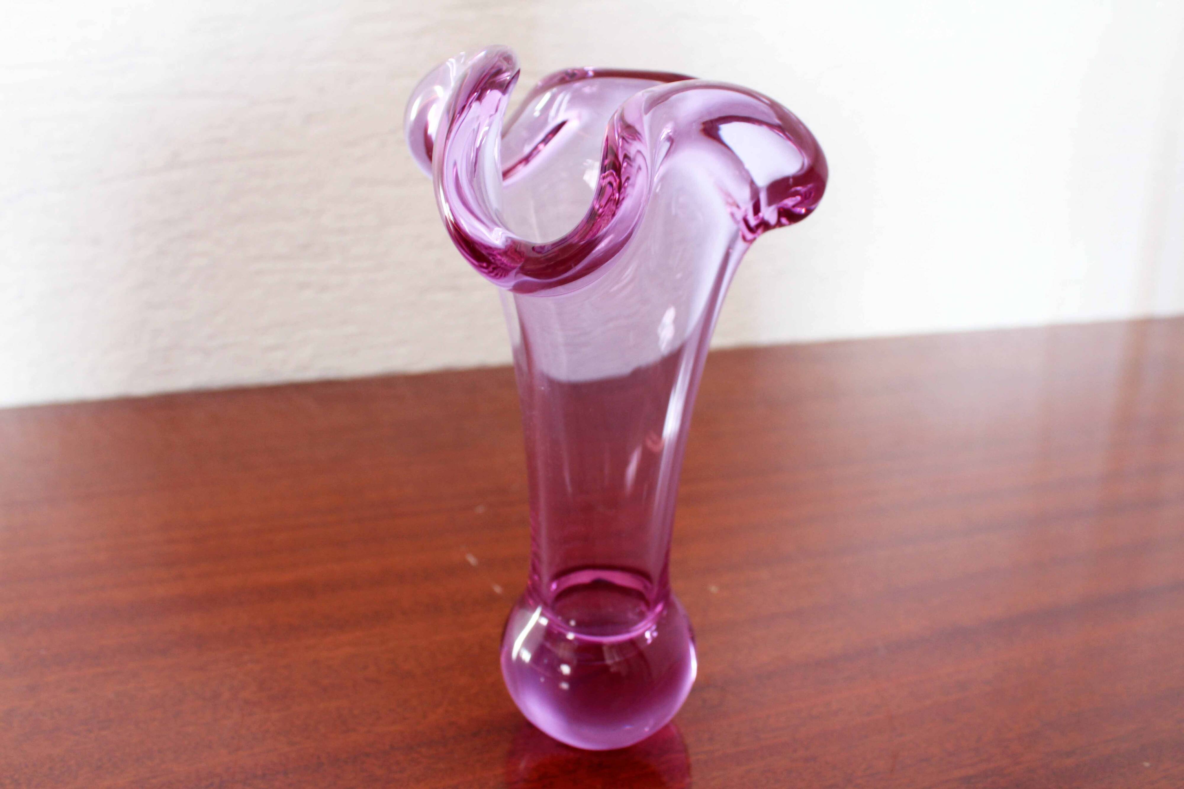 Murano glass vase