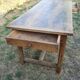 Farm table in walnut - 19th century