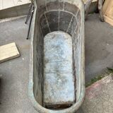 Baignoire en zinc vert