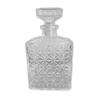 Decanter bottle whisky made in France