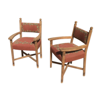 Pair of armchairs