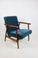 Fauteuil vintage, années 70 bleu - marine comme Lis