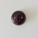 Vintage bakelite switch from the 50s