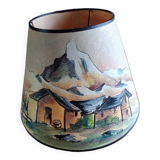 Basque/Pyrenees pattern lampshade