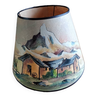 Basque/Pyrenees pattern lampshade