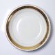 Vintage deep plate in gilded Limoges porcelain, ADP L Royal
