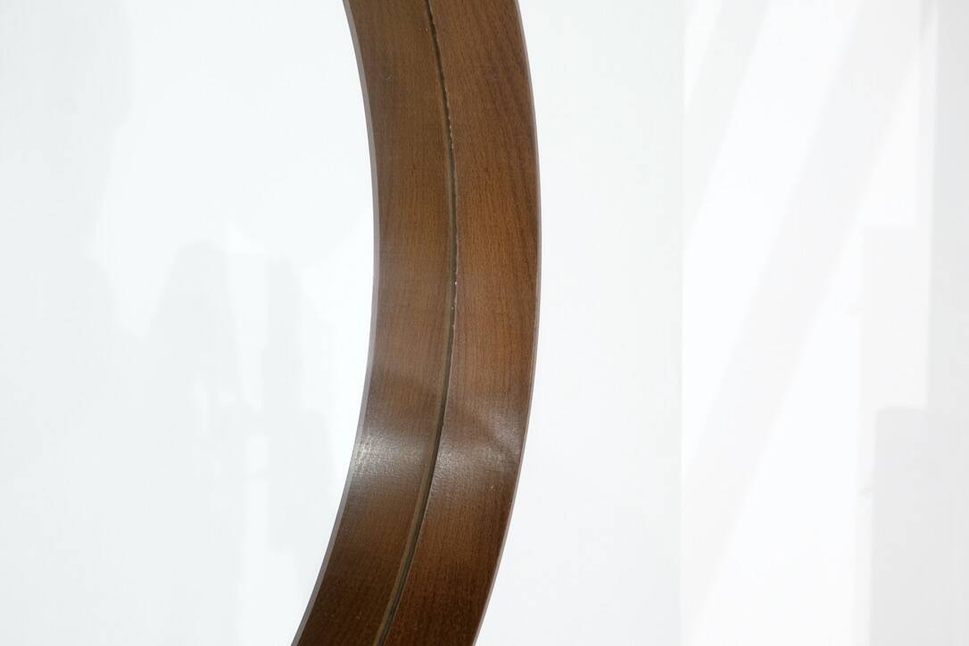 Vintage wooden mirror, Italy, 1960s.