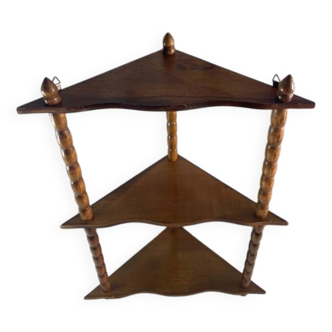 Vintage corner shelf