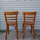Paire de chaises Baumann comme neuves