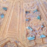 Art Nouveau Cast Iron Garden Table