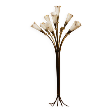 Floor lamp 10 arms house lunel ref.: arum