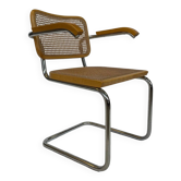 Cesca chair B64 with armrests by Marcel Breuer Design