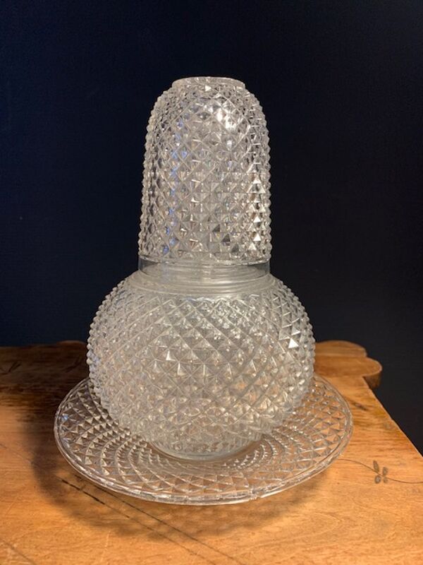 Ancien service de nuit cristal Baccarat fin XIXeme