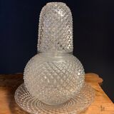 Old night service crystal Baccarat late nineteenth