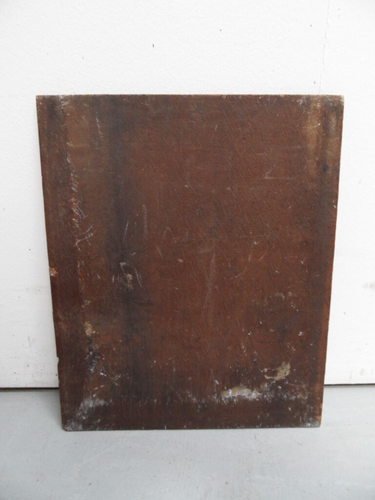 Portrait ancien sur panneau