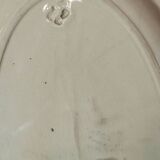 Plat assiette ovale