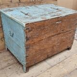 Antique Burmese teak dowry chest