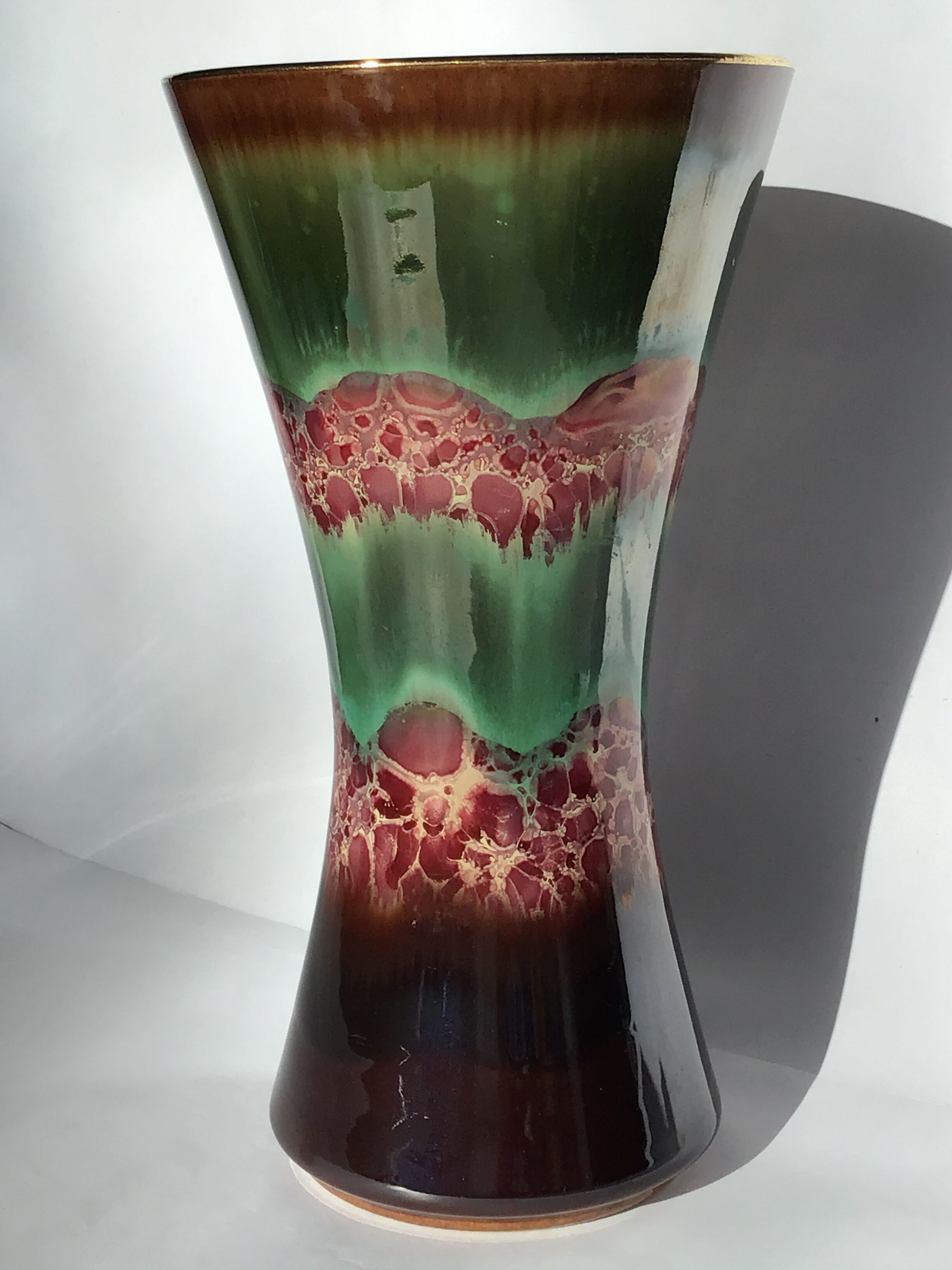 Conic vase metallic reflections Germany