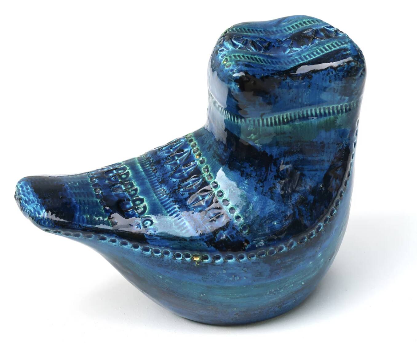 Ceramic owl by Aldo Londi for Bitossi, 1960s