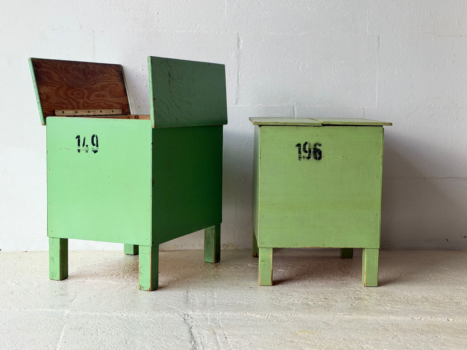 Vintage Industrial Table, 1960’ ko