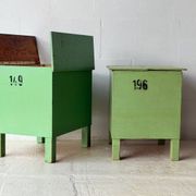 Table industrielle vintage, années 1960
