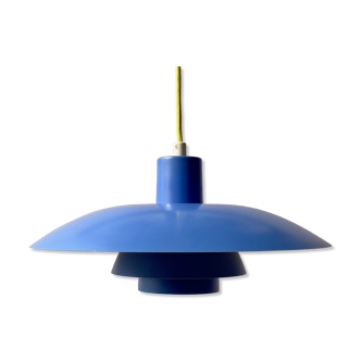 Ph 4/3 blue pendant lamp by Poul Henningsen for Louis Poulsen, Denmark