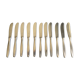 set of 11 WMF stainless steel knives