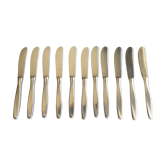 Lot de 11 couteaux en inox WMF