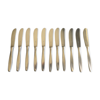 set of 11 WMF stainless steel knives