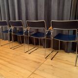 Set of four Sultana chairs, Arrben, Italy, 1970s/1980s