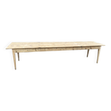 Very large 350 cm fir farm table