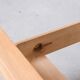 Guillerme et Chambron oak french day bed
