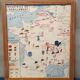 School poster 1960 Trade / clothing industries two-sided vintage