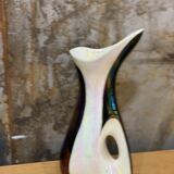 Signed glazed ceramic vase