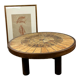 Coffee table Roger Capron herbarium