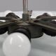 Suspension Bauhaus "OVNI" par Josef Hurka pour Napako, Tchécoslovaquie, années 1940