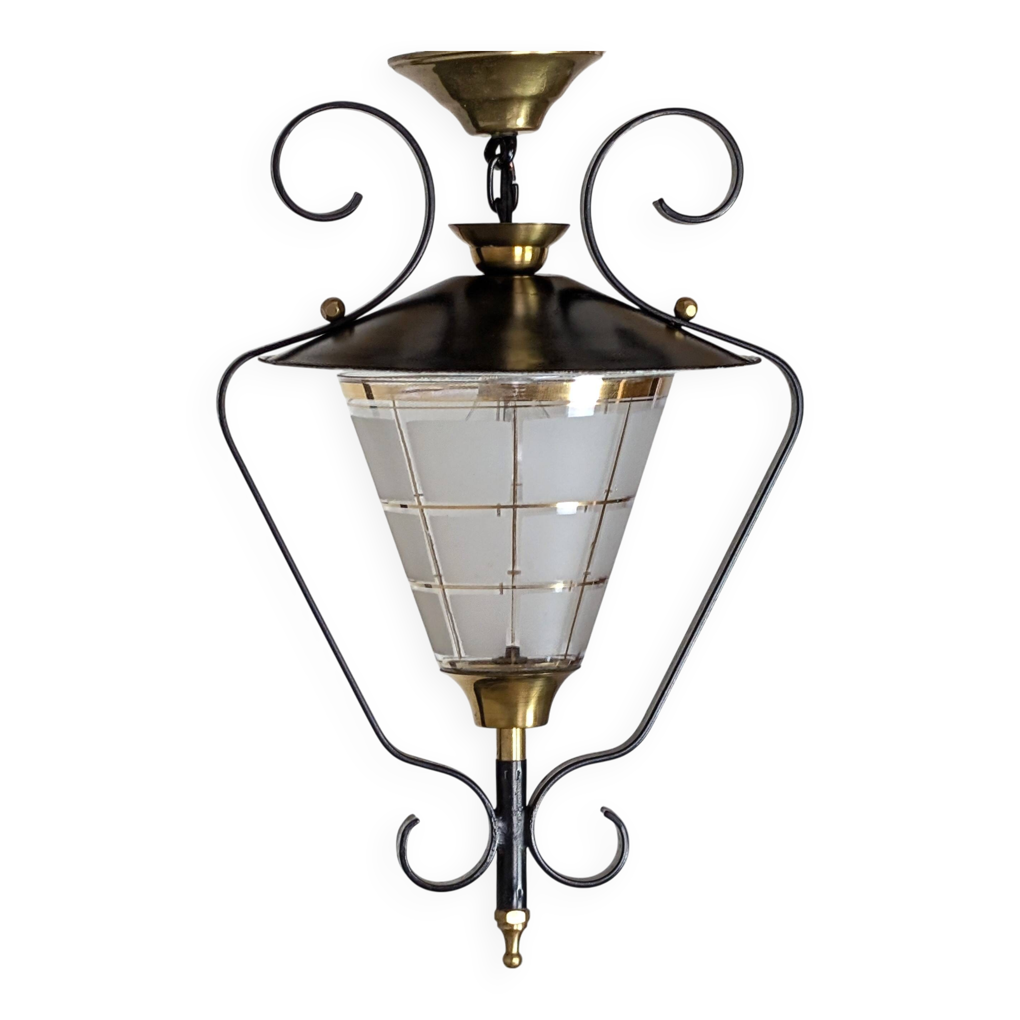 1960 lantern pendant light
