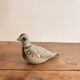 Bird sculpture Enamelled stoneware Canelo Petatillo Tonala Jalisco Mexico