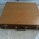 Valise en bois vintage 48X44