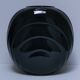 Black ceramic vase design 80 stamped