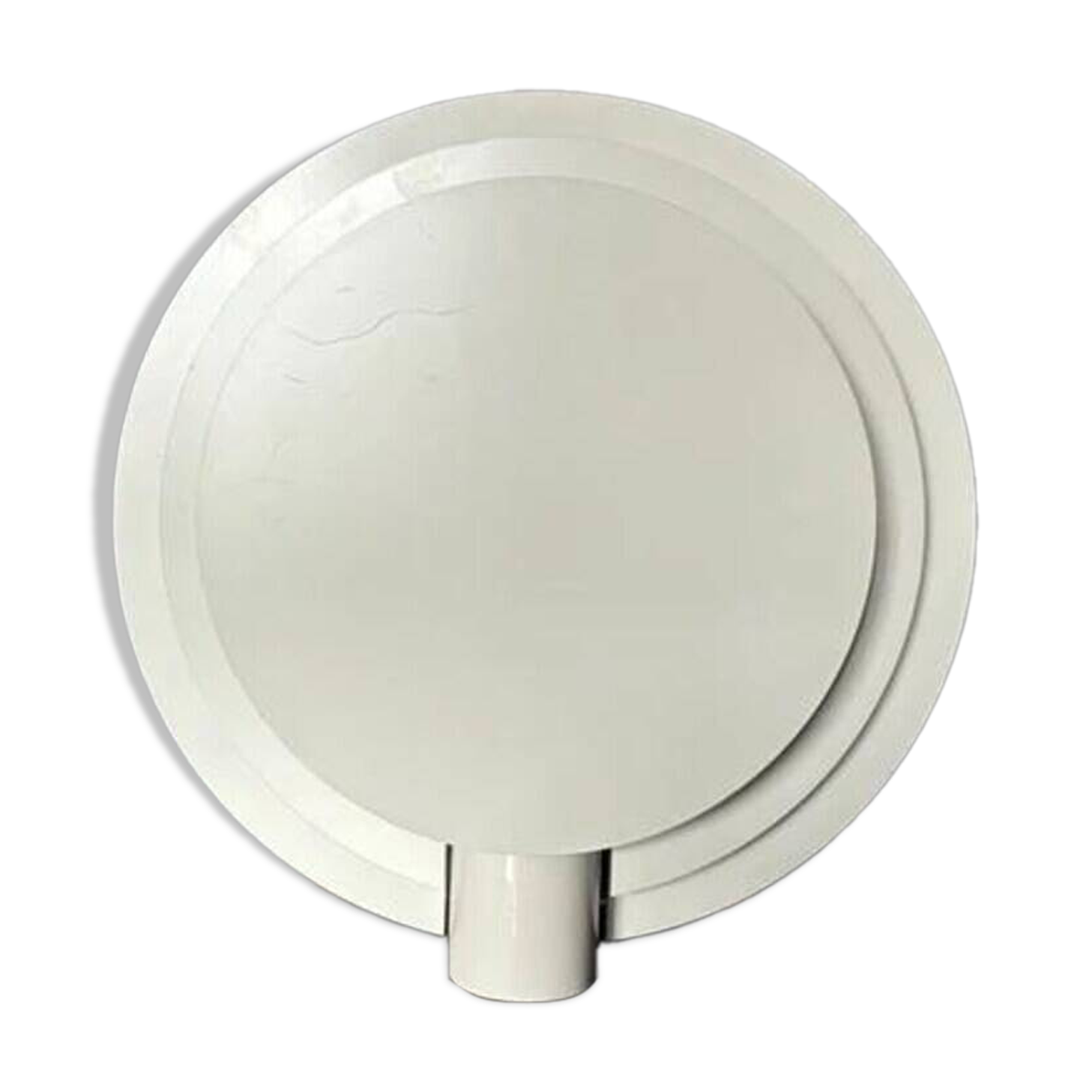 Lumiance Planeta wall lamp by Chris Hiemstra, cream aluminium, 1980s