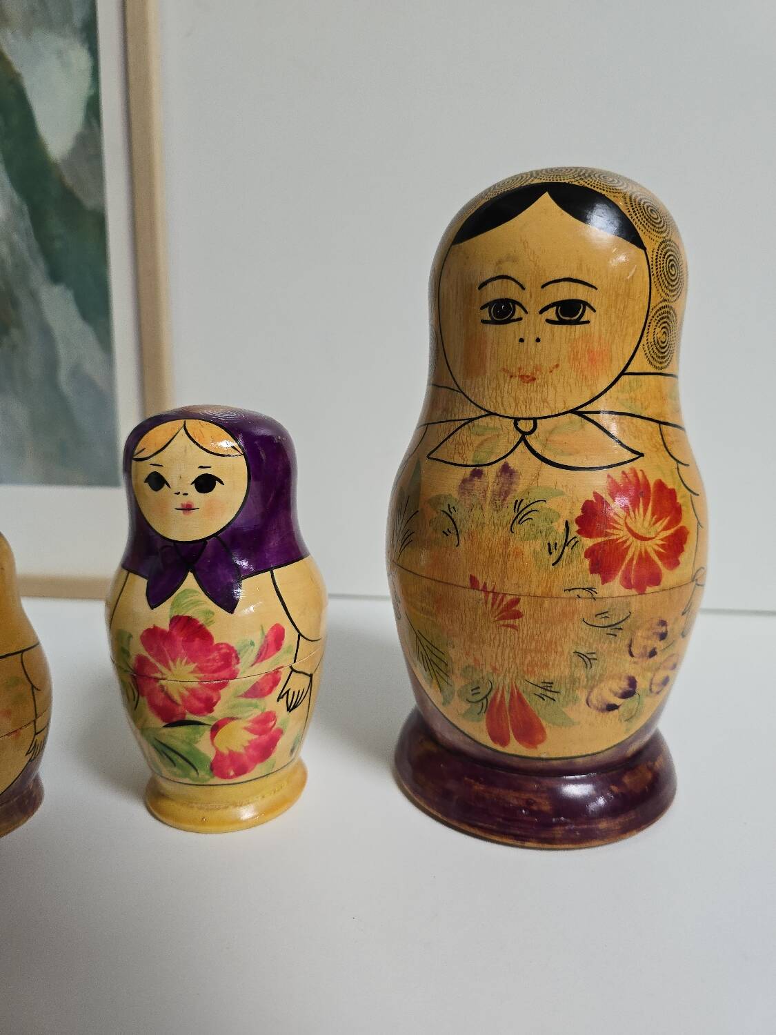 Russian doll Soviet era 7 matryoshka