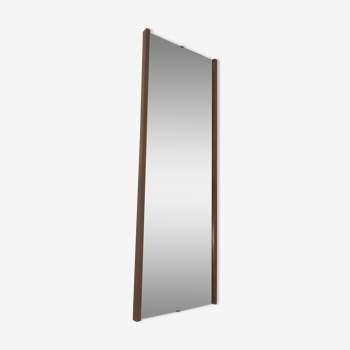 Large Scandinavian mirror 60s 43x127cm